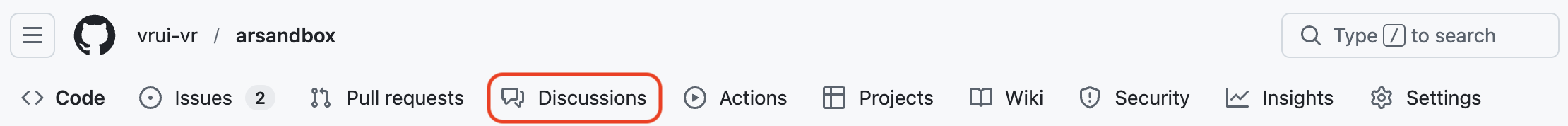 Location of Discussions