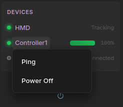 Device controls