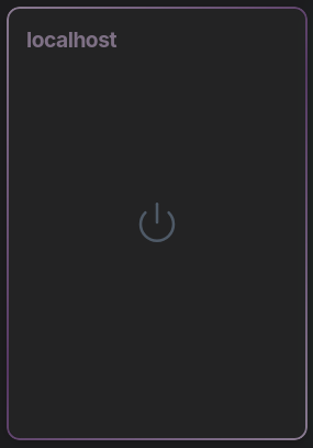 Disconnected system card